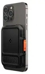 Spigen Lock Fit, Kartenhalter, Schwarz, Polycarbonat (PC), Apple, MagSafe Device, 1