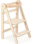 MamaToyz Holz Lernturm Fold Natur 52x50x85 cm - Braun