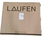 LAUFEN LANI Spiegel, zwei vertikal integrierten Leuchten, 800x28x700mm,