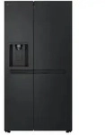 LG GSLC41EPPE.AEPQEUR, LG GSLC41EPPE, Freistehend, Amerikanische T&uuml;r, Schwarz, 2