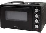Gorenje OM 30 GBX sw Kleink&uuml;che 1600W 2Platten 30L Hei&szlig;luftzirkulation - Schwarz