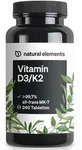 Vitamin D3/K2 - 2000 I.E. Tabletten - 240 Tabletten_f&uuml;r 12 Monate