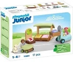 PLAYMOBIL Junior 71691 JUNIOR: -Marktstand & Gabelstapler - Bunt