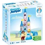71457 Junior & Disney: Cinderellas Schloss, Konstruktionsspielzeug - Transparent
