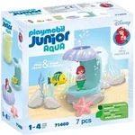 PLAYMOBIL Junior 1.2.3 & Disney: Arielles Muscheldusche, Wasser-Spiel-Set, 1 Jahr(e),