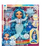Rainbow High Winter Wonderland Doll- Skyler (Blue), Modepuppe, Weiblich, 4...