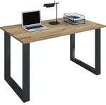 VCM Holz Schreibtisch | H. 76 x B. 80 x T. 50 cm | Computertisch schlicht | F&uuml;&szlig;e