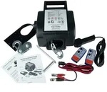 Berger & Schr&ouml;ter | Funk Seilwinde 12 Volt, Zugkraft 1361/2722 kg mit Umlenkrolle, 2