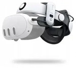 BOBOVR S3 PRO Akku-Entlastungsgurt f&uuml;r Meta Quest 3 / Quest 3S - Wei&szlig;/Schwarz