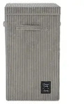 WENKO W&auml;sche Korb CORA Grau 63 L Sammler Box Sack Truhe Sortierer Bad G&auml;ste WC -