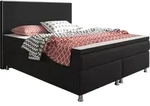 Inter Handels Boxspringbett King Size, 180x200, Schwarz - Schwarz