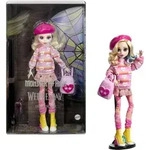 Monster High Wednesday Sammelpuppe - Enid Sinclair in pink mit Accessoires - Rosa