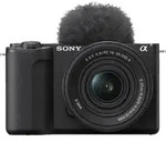 Sony ZV-E10 II, 26 MP, 3840 x 2160 Pixel, CMOS, 3,1x, 4K Ultra HD, Schwarz - Schwarz