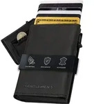 Gentlemen's&reg; Cardholder - Kreditkartenetui mit M&uuml;nzfach & RFID-Schutz - Geldbeutel