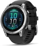 Garmin fenix E 47mm schwarz/silber - Schwarz/Silber