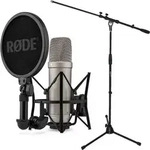 Rode NT1 5th Generation XLR USB Mikrofon mit Stativ