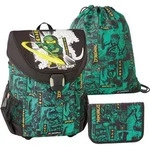 Lego Jungen Easy Schulranzenset 3tlg. - NINJAGO Green