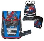 McNeill Schulranzen-Set DISNEY TENERIS 4tlg. SPIDERMAN - Grau