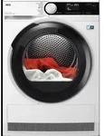 AEG Series 8000 TR8T75789, Freistehend, Frontlader, W&auml;rmepumpe, Wei&szlig;, Drehregler,