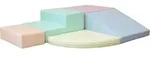 IGLU SET 6 Corner Climber - Helle Pastellfarben - Bunte