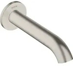 HansGrohe 38411800, HansGrohe Wanneneinlauf AXOR UNO gebogen stainless steel optic
