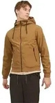 JACK & JONES Herren Softshelljacke Basic Softshell Hood - Braun - L