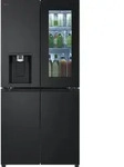 LG GMG761EPAE, Freistehend, Mehrt&uuml;rig, Schwarz, 4 T&uuml;r(en), Essence Matte Black, LED