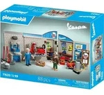 PLAYMOBIL Cars 71620 60s Vespa Garage - Bunt