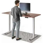 DESKSPACE PRO Plus Elektrisch h&ouml;henverstellbarer Schreibtisch, 160x80 cm Stehpult