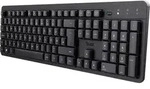 Trust ODY II Leise Tastatur Kabellos Deutsches QWERTZ Layout, Flachen Tasten,