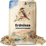 10 kg Erdn&uuml;sse teilblanchiert gehackt Vogelfutter Erdnussbruch Eichh&ouml;rnchenfutter