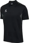 Hummel Authentic Functional Kurzarm-poloshirt Schwarz M Mann Schwarz M - Schwarz