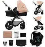 Kinderkraft MOOV 2 AIR 3-in-1 Kinderwagen - Aufblasbare R&auml;der - 2-in-1-Sitz -