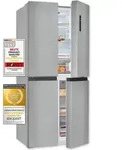 Exquisit Multidoor MD425-150-040C inoxlook | No Frost | Nutzinhalt: 421 L 