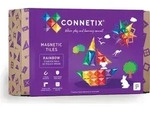 CONNETIX Magnetbausteine Regenbogen Starterpaket, 60 St&uuml;ck, Ideales Basis Set mit