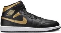 Air Jordan 1 Mid Black Metallic Gold - EU: 43