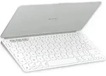 Logitech Keys-To-Go 2, AZERTY, Franz&ouml;sisch, Scherenschalter, 1,8 cm, 1 mm, Wei&szlig; -