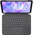 Logitech Combo Touch - Tastatur und Folioh&uuml;lle - mit Trackpad - hinterleuchtet...