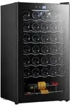 Cecotec GrandSommelier 34030, Weink&uuml;hler mit Kompressor, Unterbau, 34 Flasche(n), G,