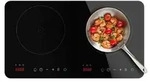Cecotec Full Magma Double, Schwarz, Arbeitsplatte, 56 cm, Zonen-Induktionskochfeld,