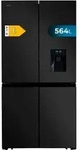 Cecotec Bolero CoolMarket 4D 564 Dark E, Freistehend, French door, 4 T&uuml;r(en),