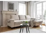 MIUFORM Lofty Lilly - Ecksofa mit Bettfunktion und Bettkasten L-FORM RECHTS -