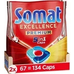 Somat Excellence Premium 5in1 Caps (134 Caps), schnellaufl&ouml;sende...