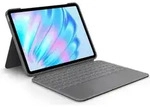 Logitech Combo Touch, QWERTY, Italienisch, Trackpad, 1,8 cm, 1 mm, Apple - Grau