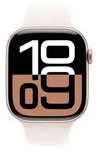 Apple Watch Series 10 , OLED, Touchscreen, 64 GB, WLAN, GPS, 36,4 g - Rosa/Hellrosa
