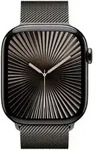 Apple Watch S10 Cell/46mm/Slate Grey/Elegant Band/Slate/-S/M - Grau