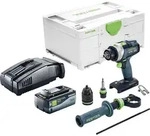 Festool TPC 18/4 I-Basic Akku Schlagbohrschrauber 18 V 75 Nm + 1x Akku 8,0 Ah +