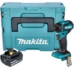 Makita DDF 083 M1J Akku Bohrschrauber 18 V 40 Nm 1/4'' Brushless + 1x Akku 4,0...