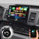 10,1 Zoll Android Autoradio Navi f&uuml;r VW T5 T6 Caddy Tiguan Sharan Skoda Wireless