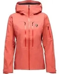 Black Diamond Recon Lt Stretch Shell Jacke Orange L Frau Orange L - Orange - L